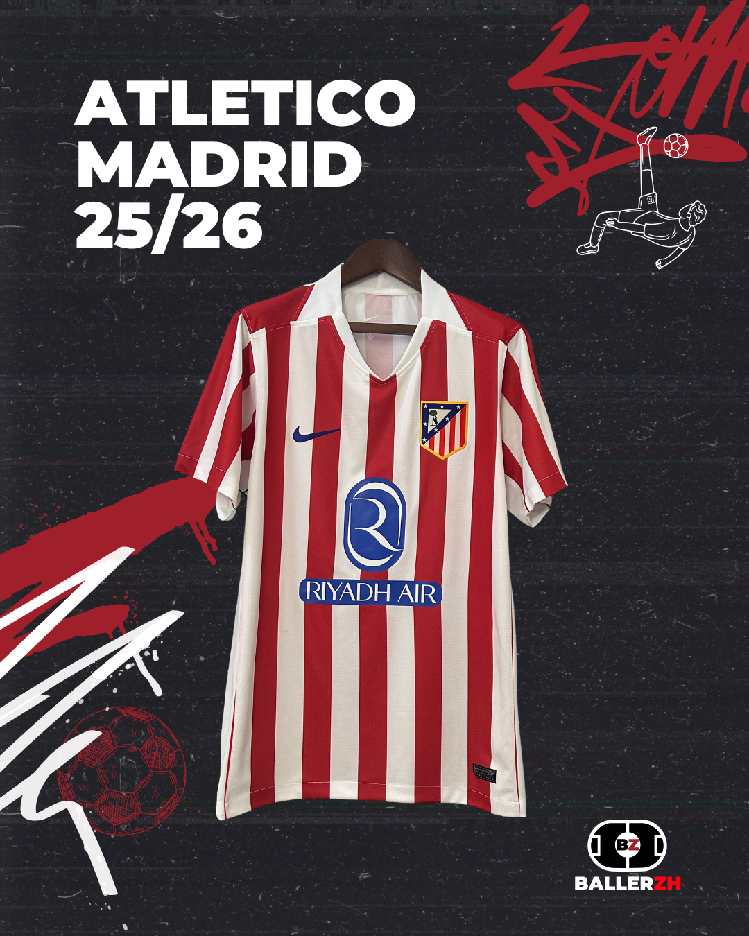 ATLETICO MADRID - Home 25/26