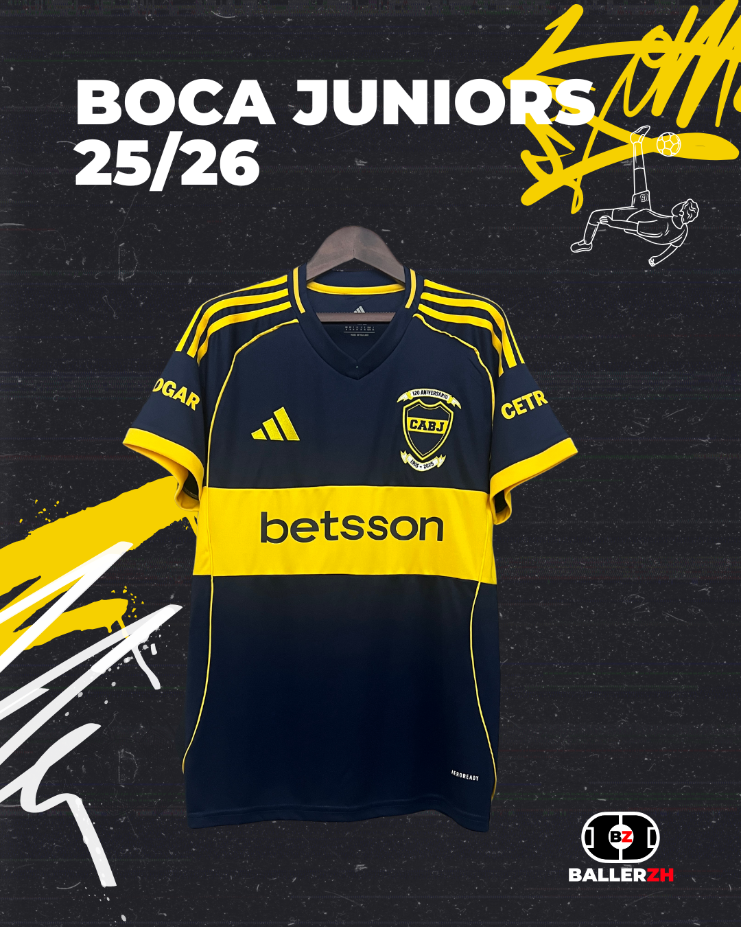 BOCA JUNIORS - Home 25/26