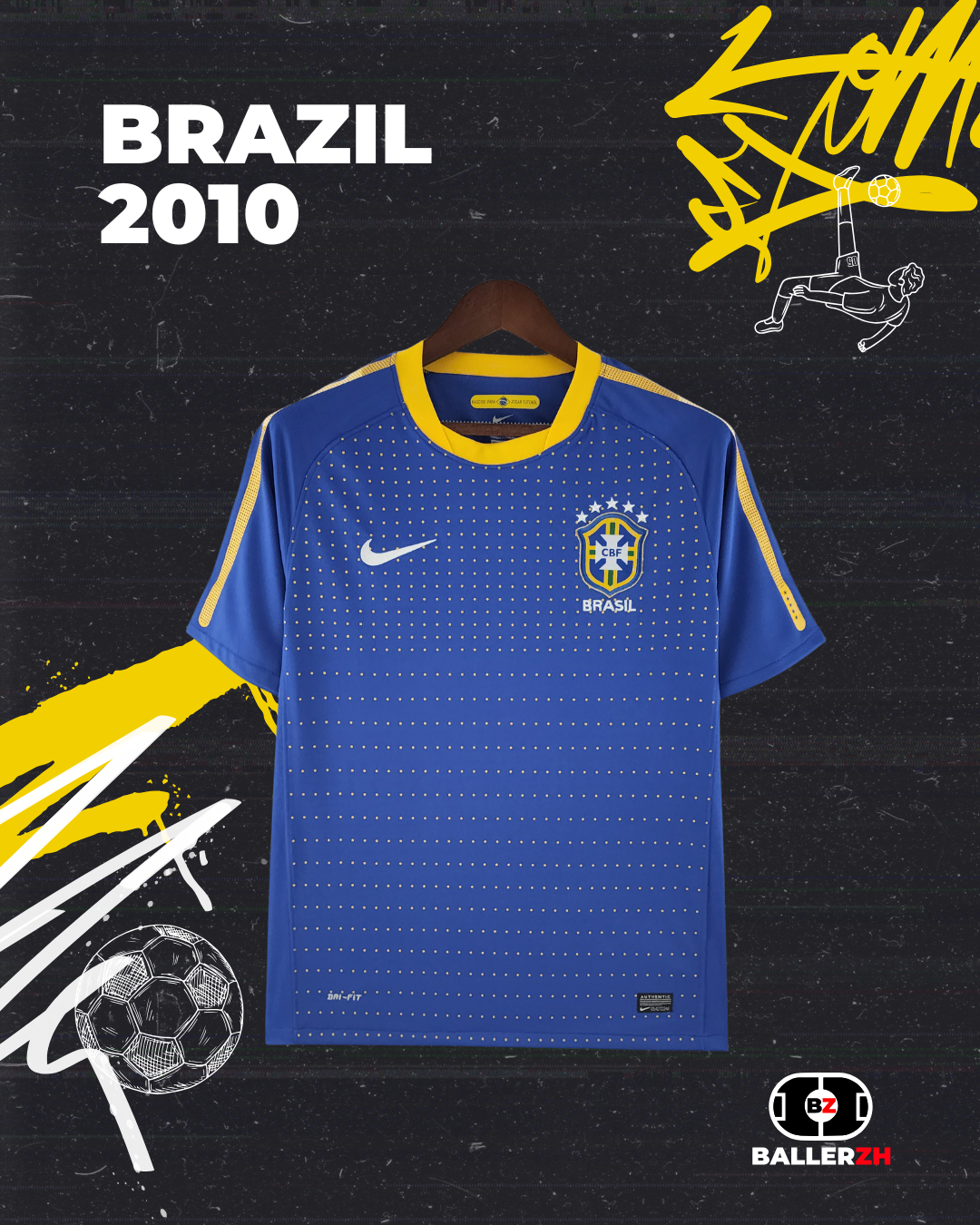 BRAZIL - Away 2010