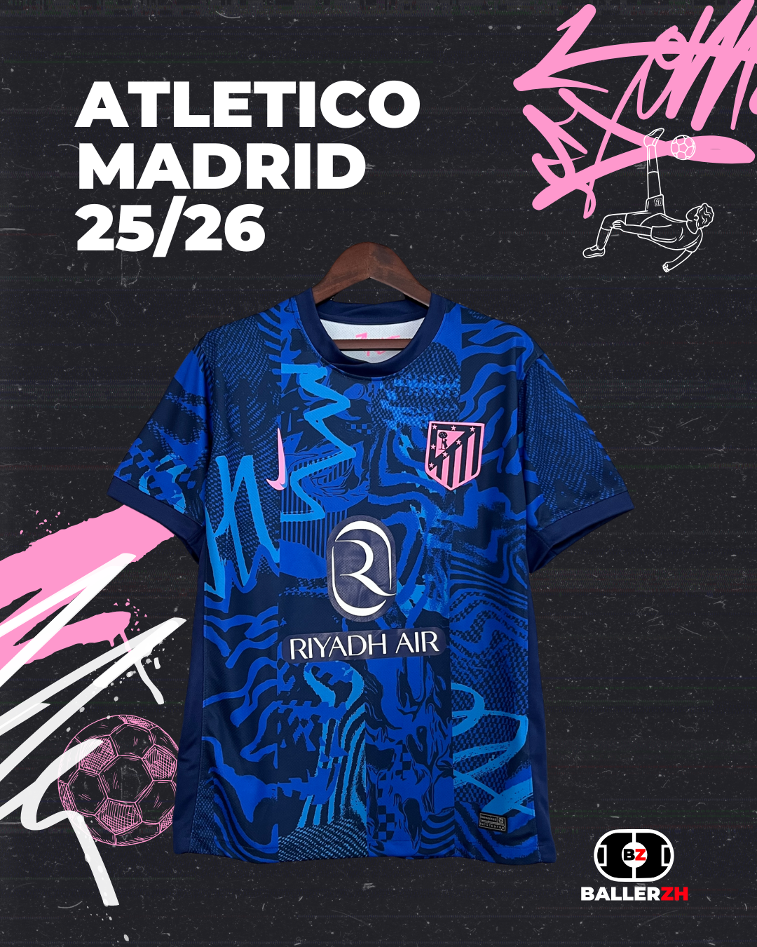 ATLETICO MADRID - Third Away 25/26