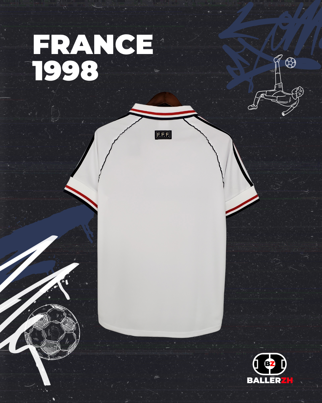 FRANCE - Away 1998