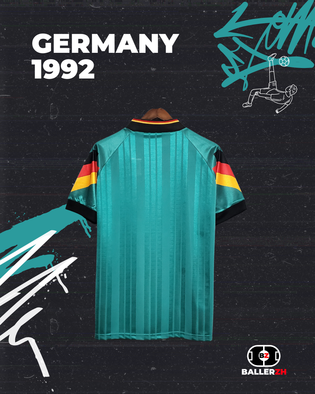 GERMANY - Away 1992