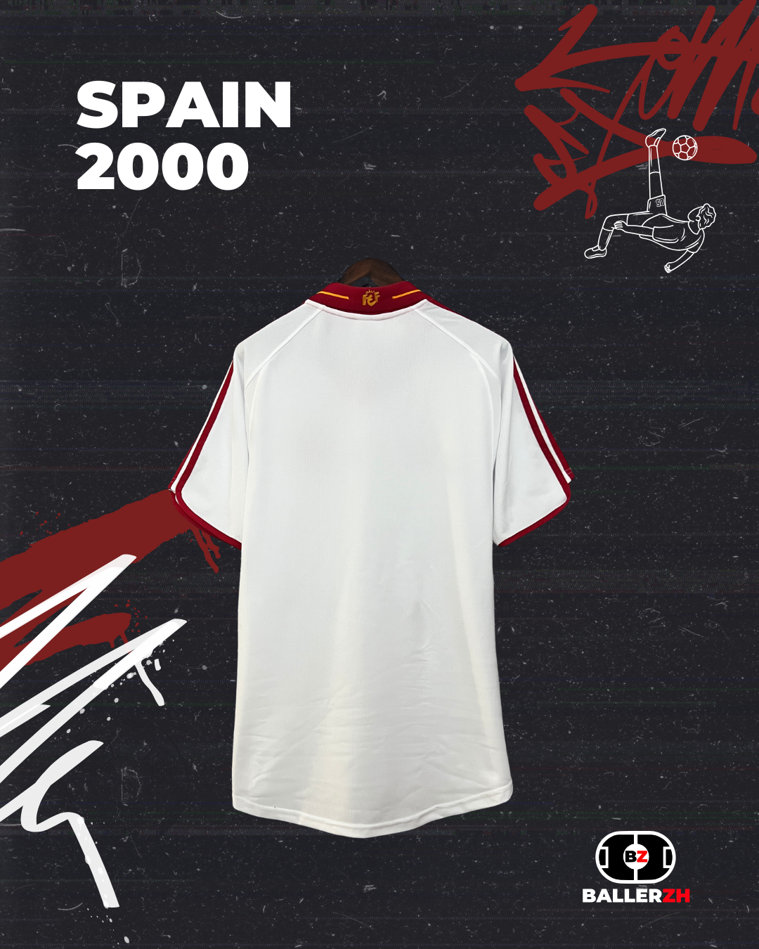 SPAIN - Away 2000