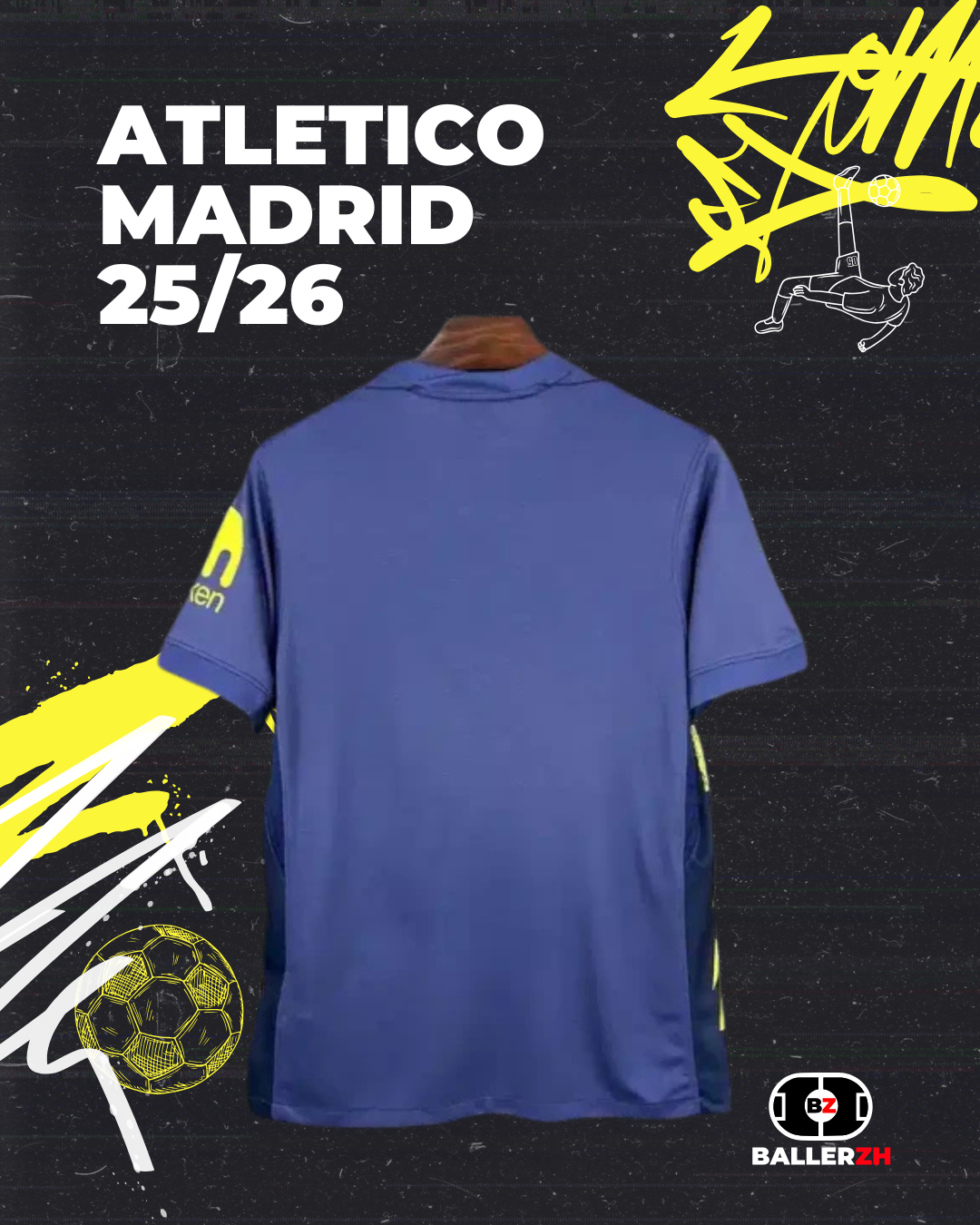 ATLETICO MADRID - Away 25/26