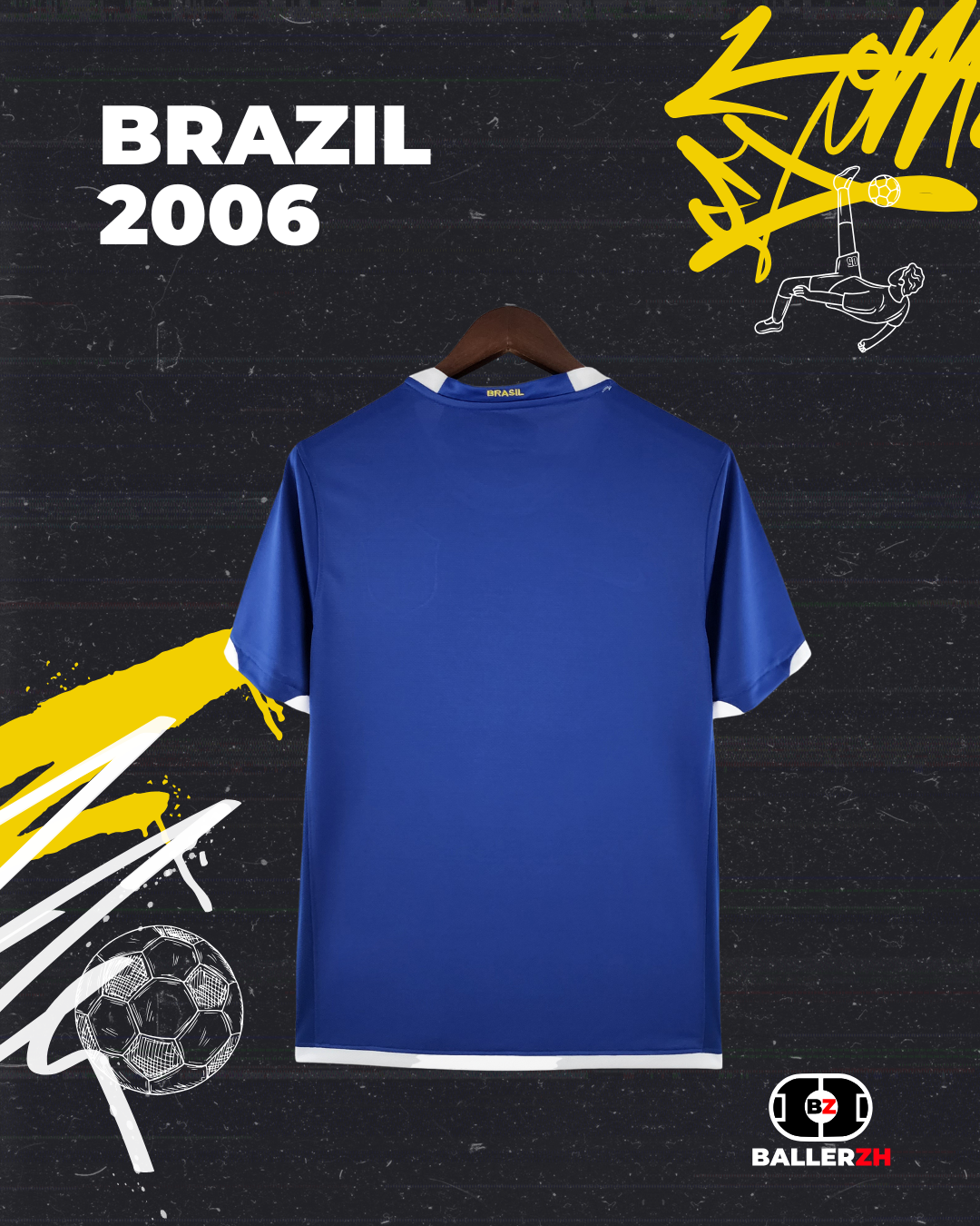 BRAZIL - Away 2006