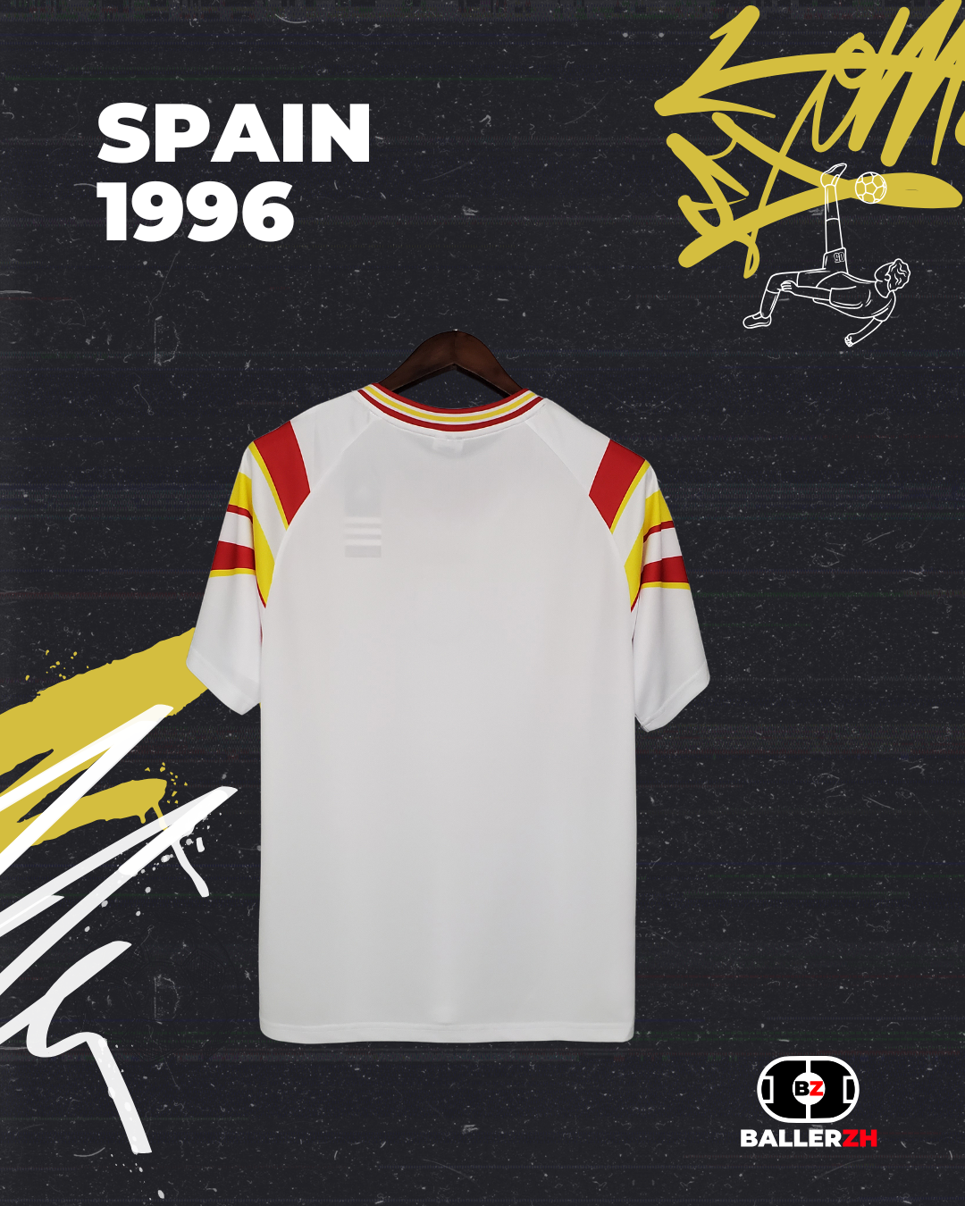 SPAIN - Second Away 1996