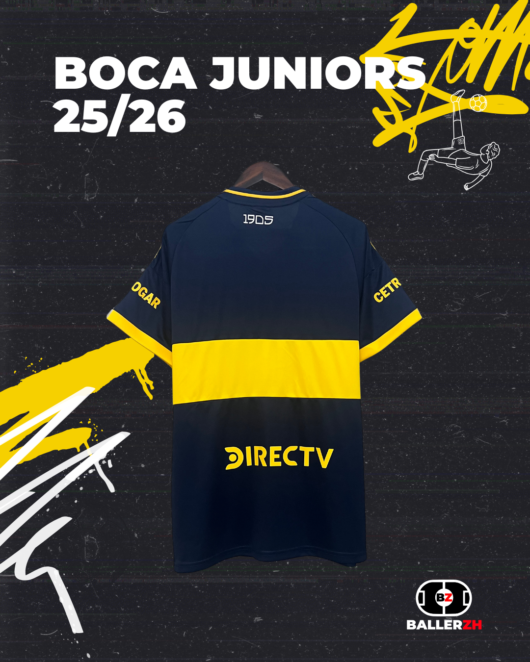 BOCA JUNIORS - Home 25/26