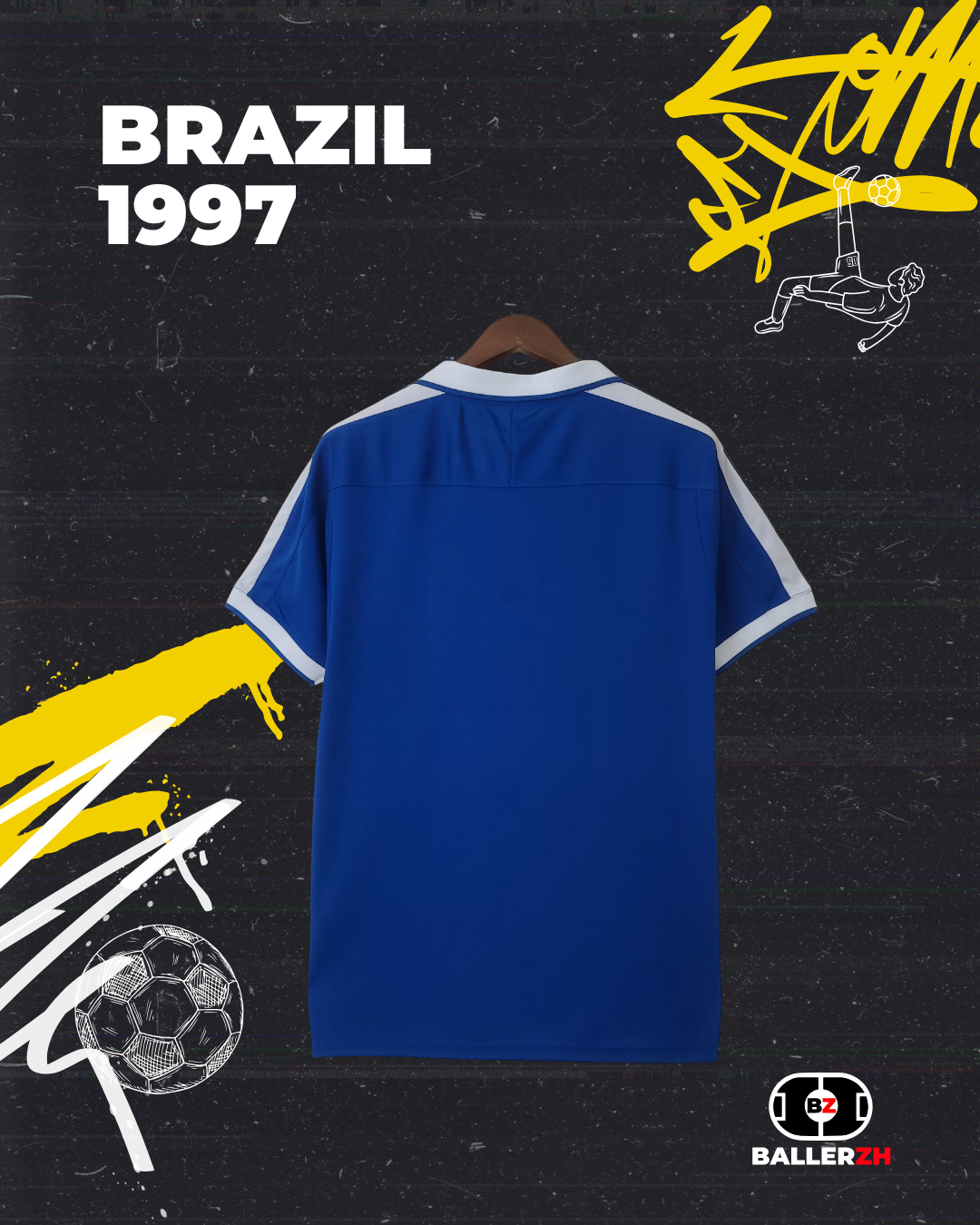 BRAZIL - Away 1997