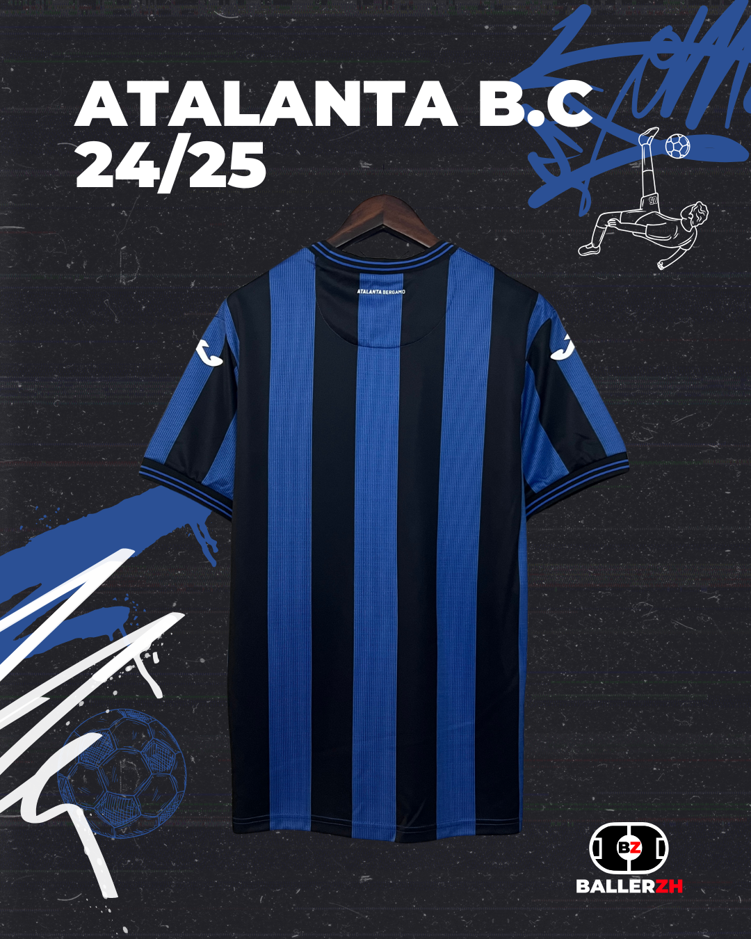 Atalanta B.C. - Home 24/25