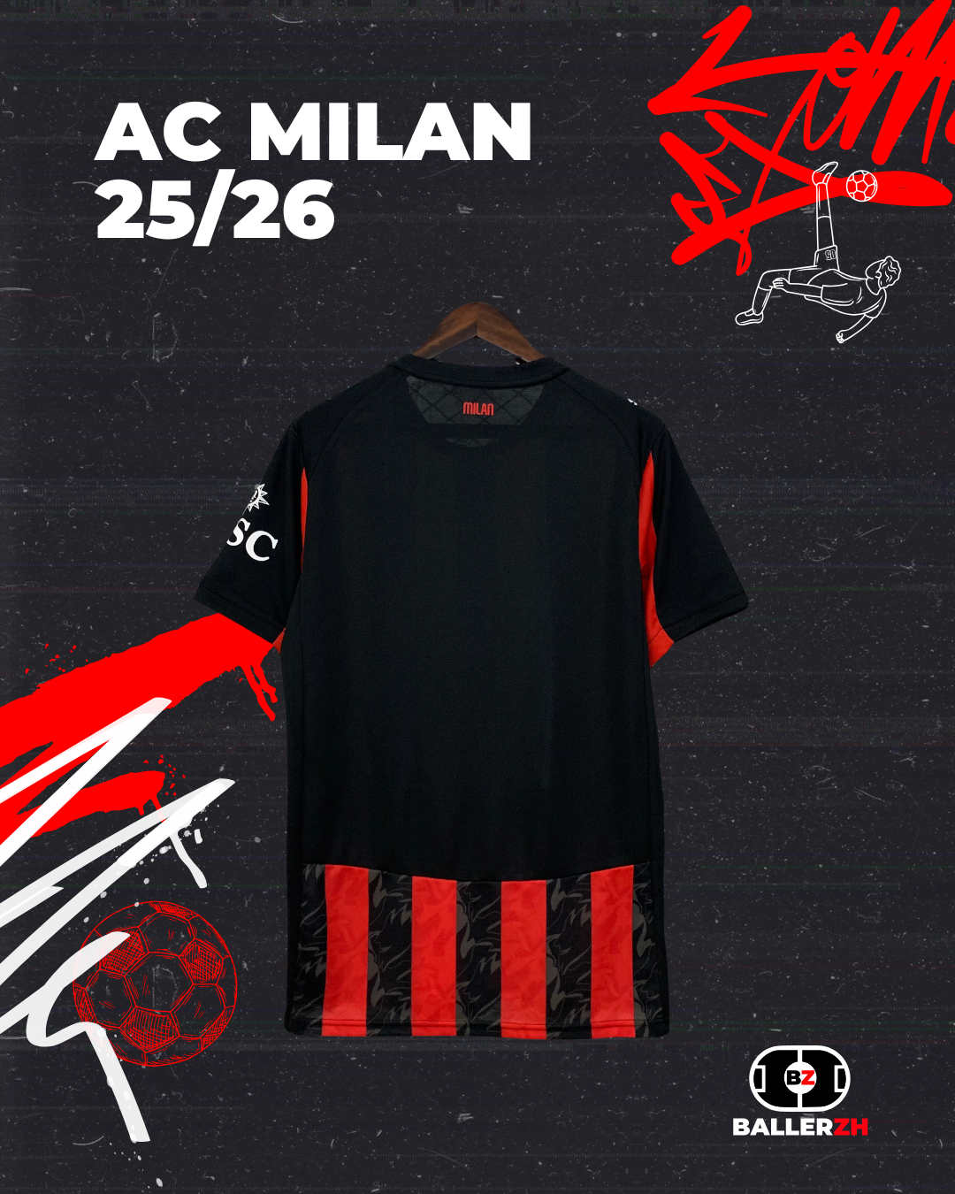 AC MILAN - Home 25/26