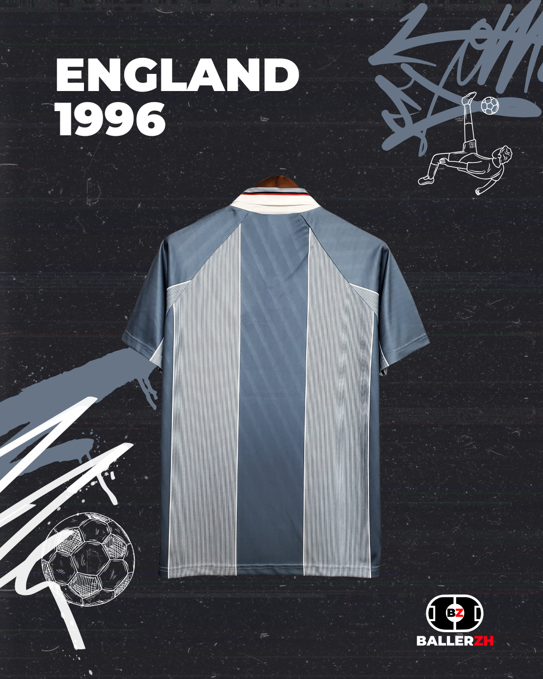 ENGLAND - Away 1996