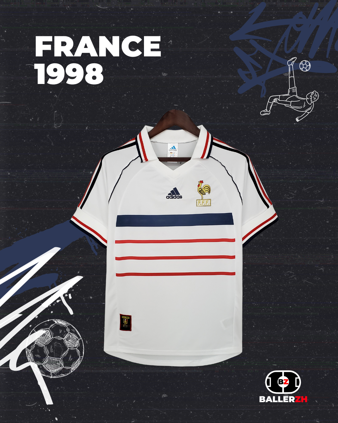 FRANCE - Away 1998