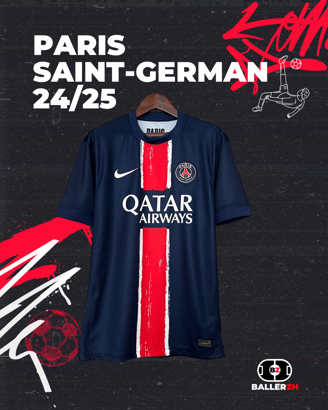 Paris Saint-German - Home 24/25