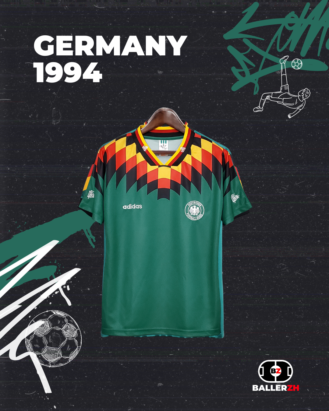 GERMANY - Away 1994