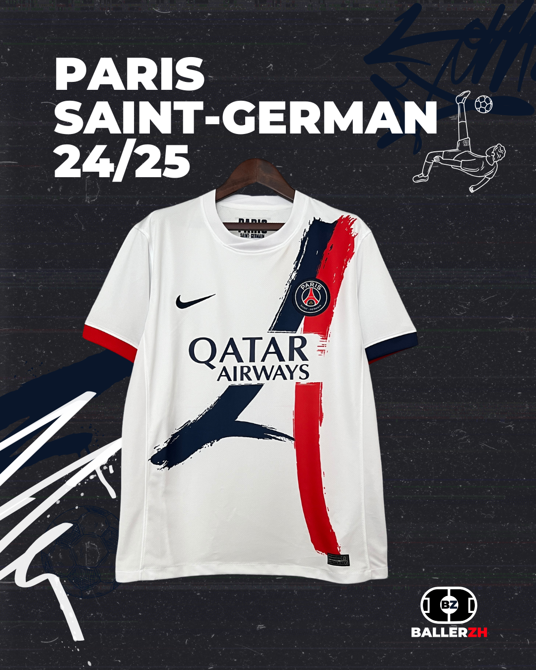 Paris Saint-German - Away 24/25