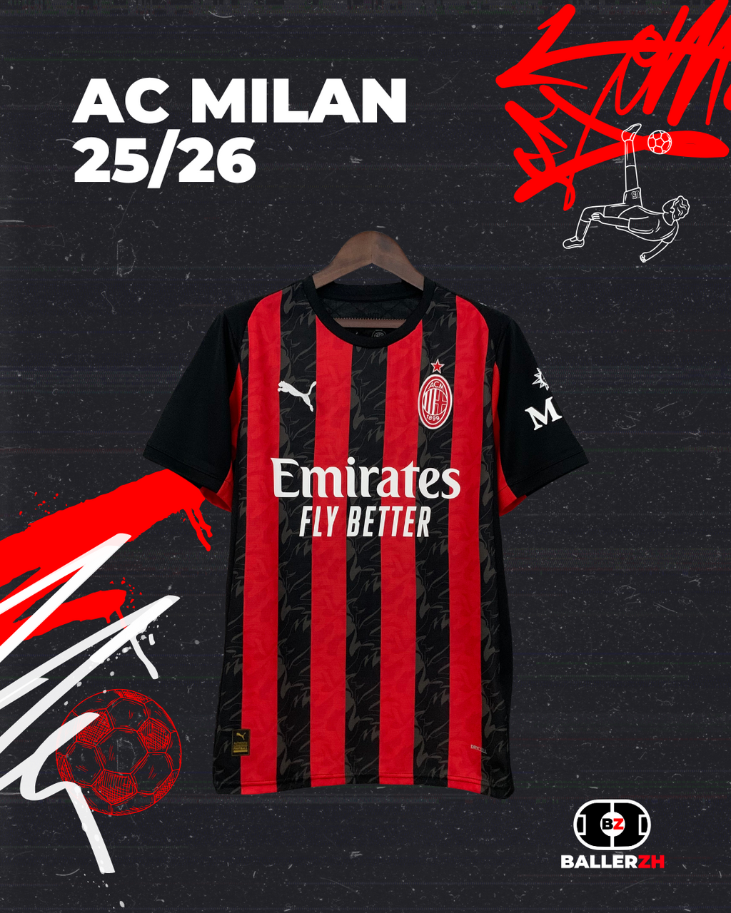 AC MILAN - Home 25/26