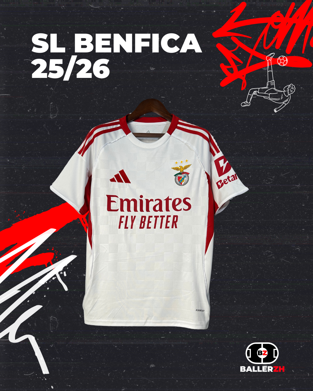 SL BENFICA - Away 25/26