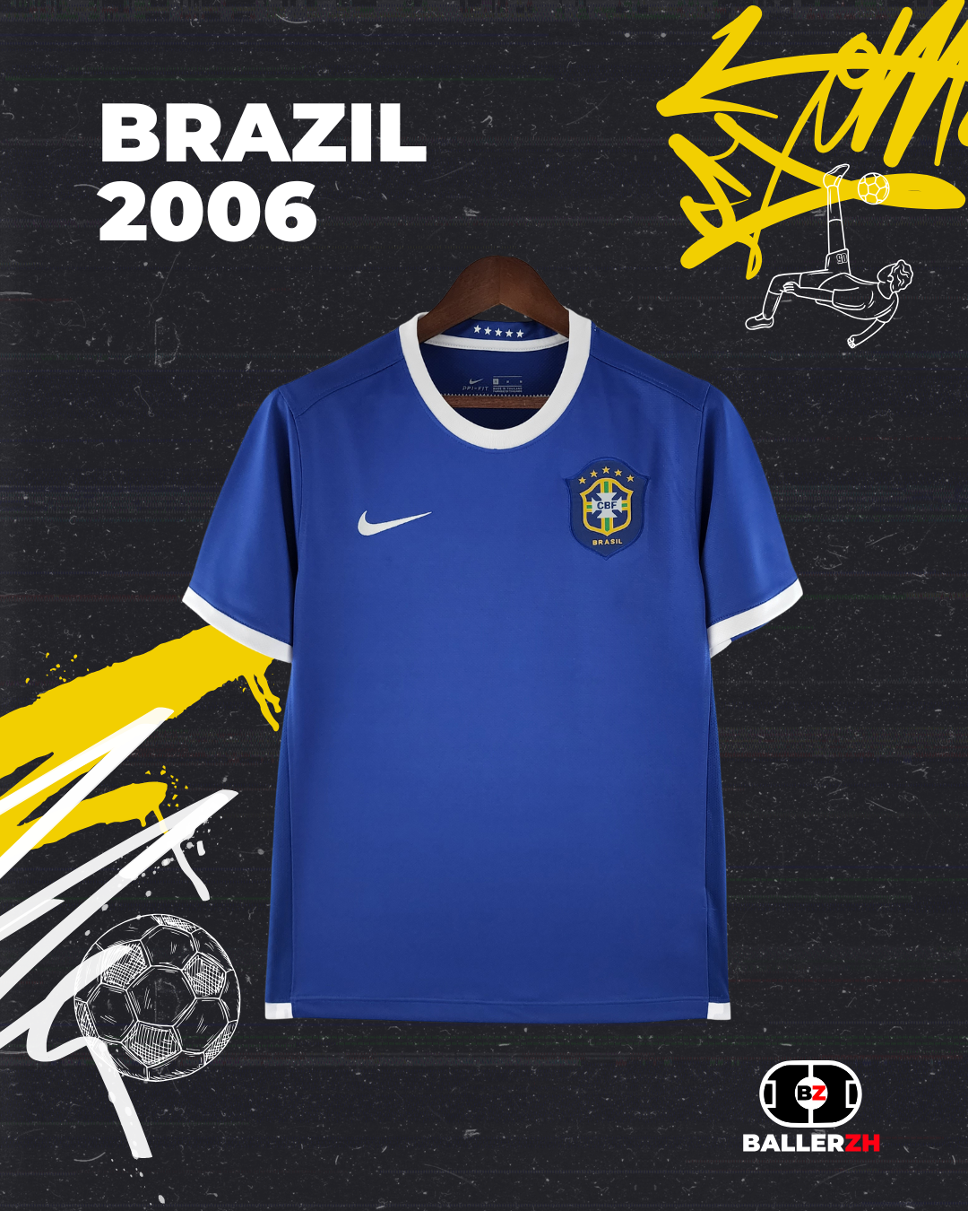 BRAZIL - Away 2006