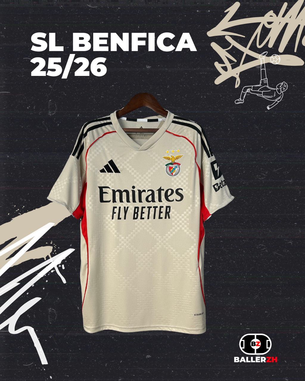 SL BENFICA - Second Away 25/26