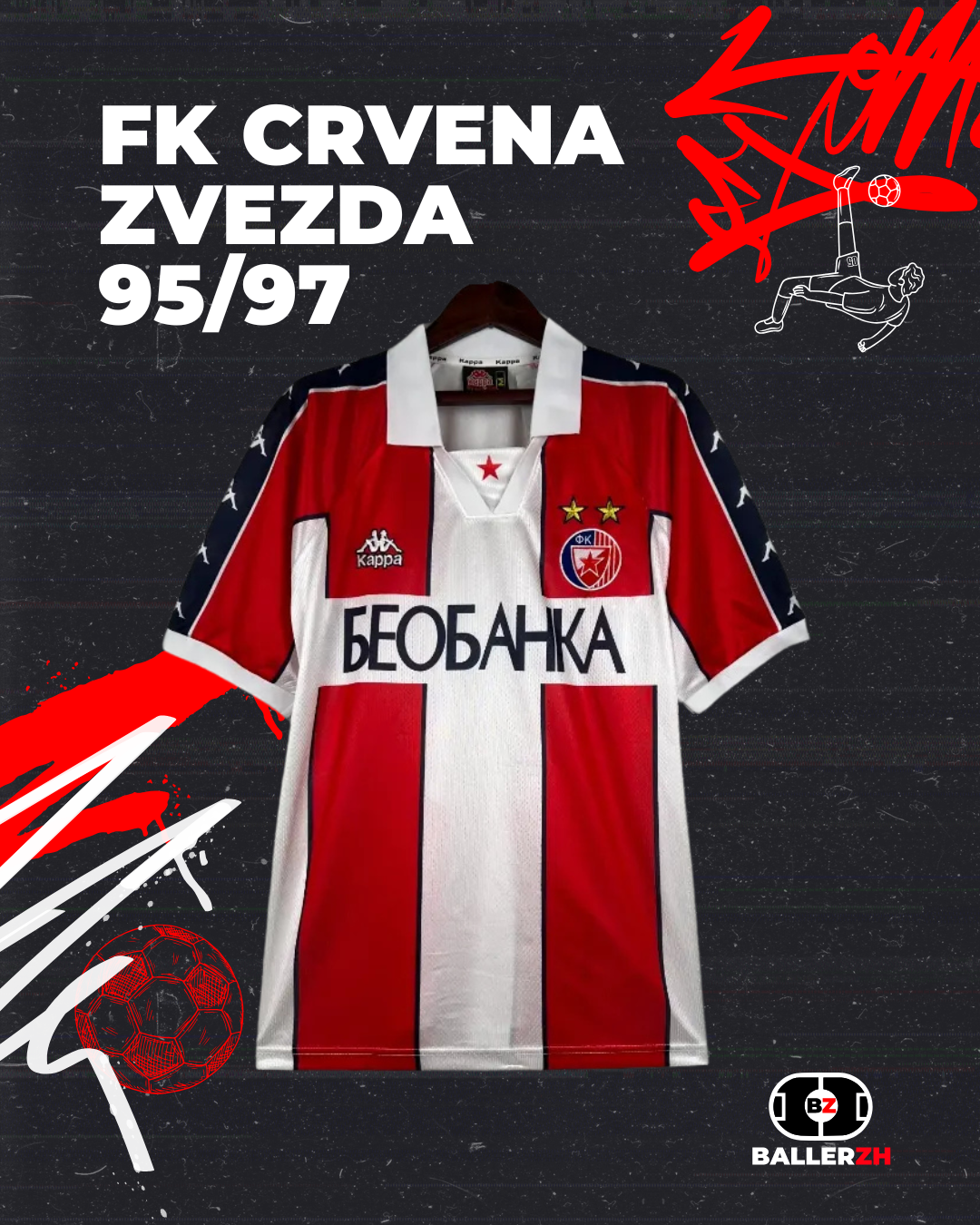 RED STAR BELGRAD - 95/97