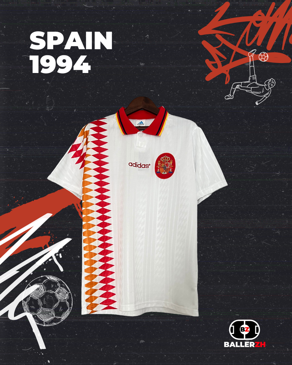 SPAIN - Away 1994