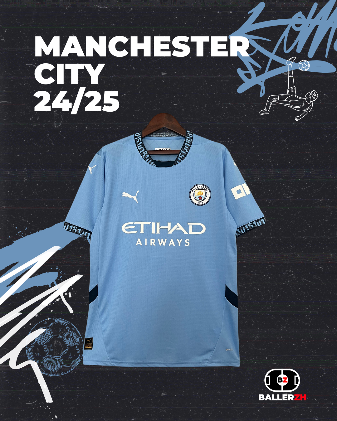 MANCHESTER CITY - Home 24/25