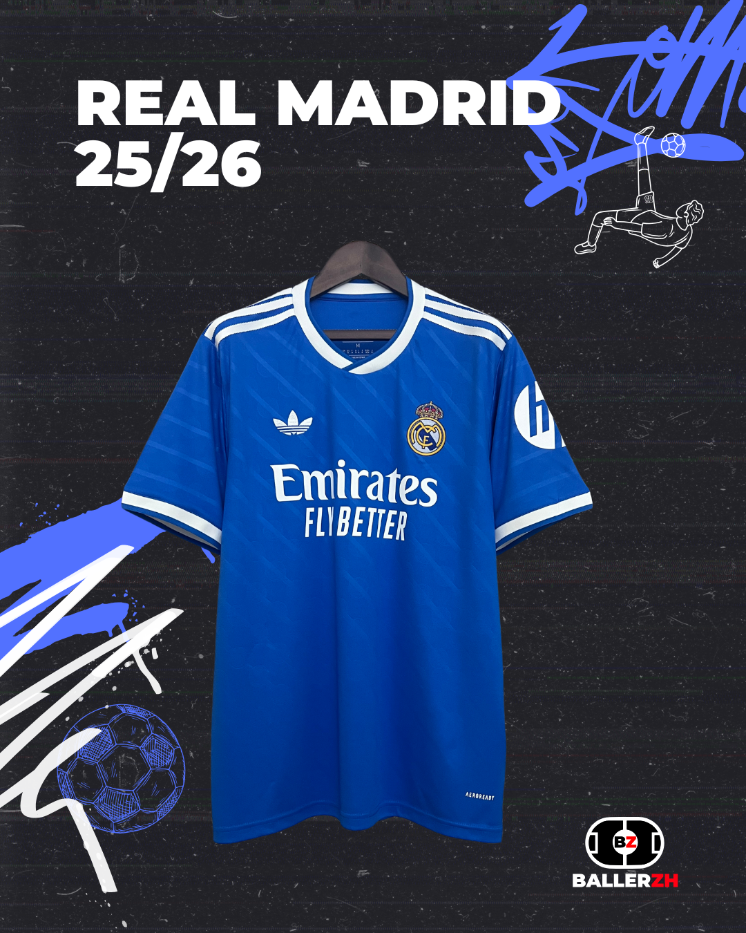 REAL MADRID - Third Away 25/26