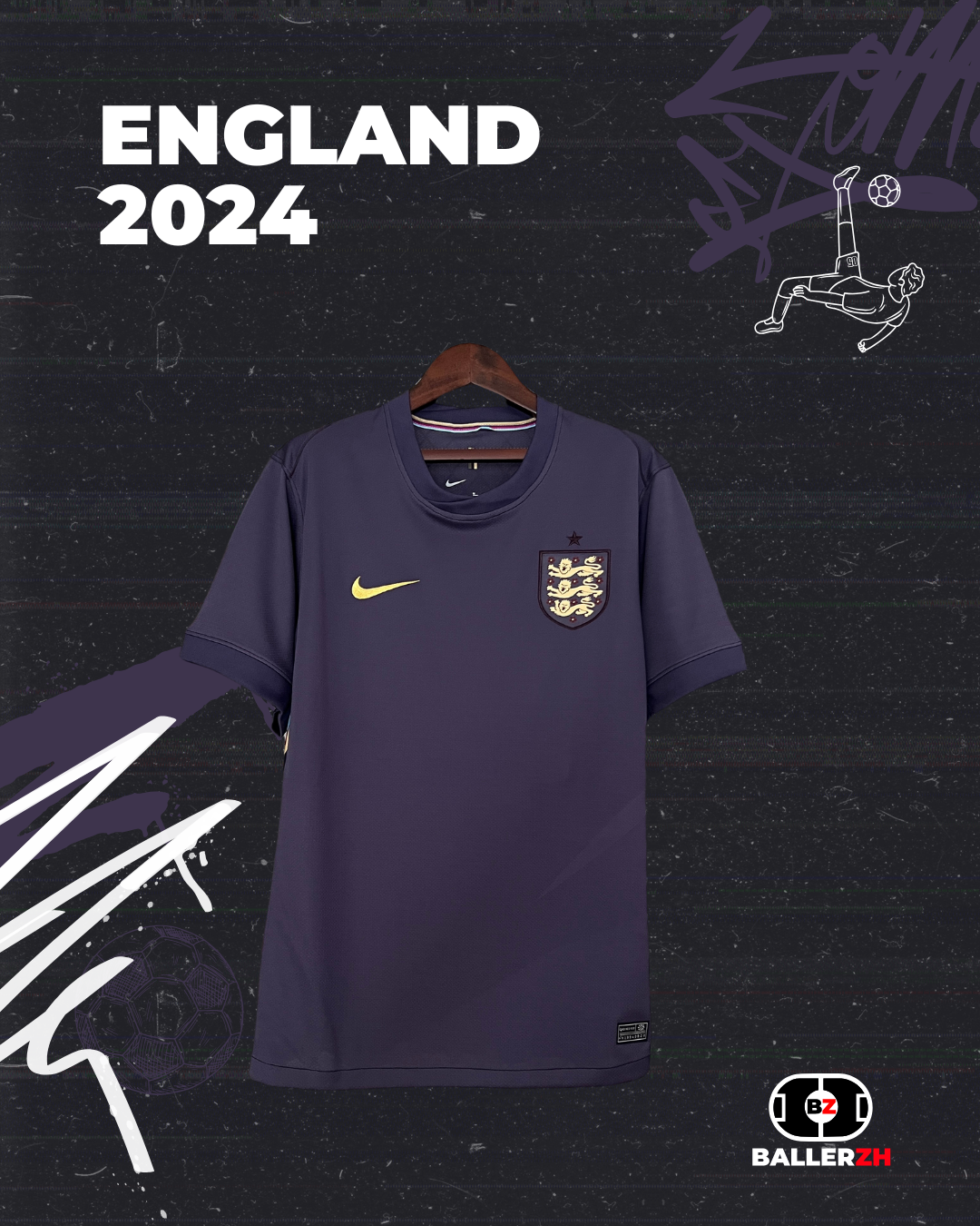 ENGLAND - Away 2024