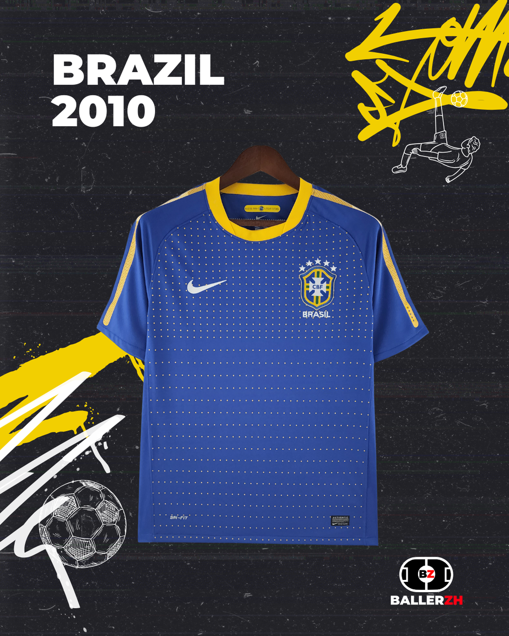 BRAZIL - Away 2010
