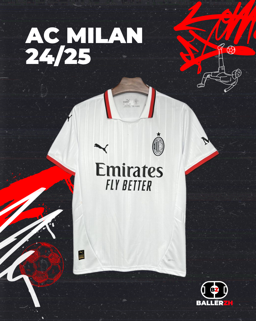 AC MILAN - Away 24/25
