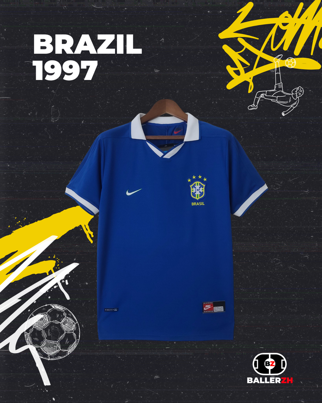 BRAZIL - Away 1997