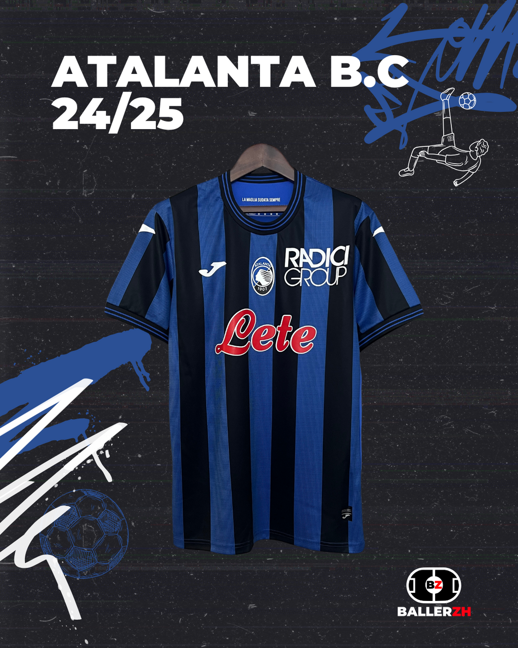 Atalanta B.C. - Home 24/25