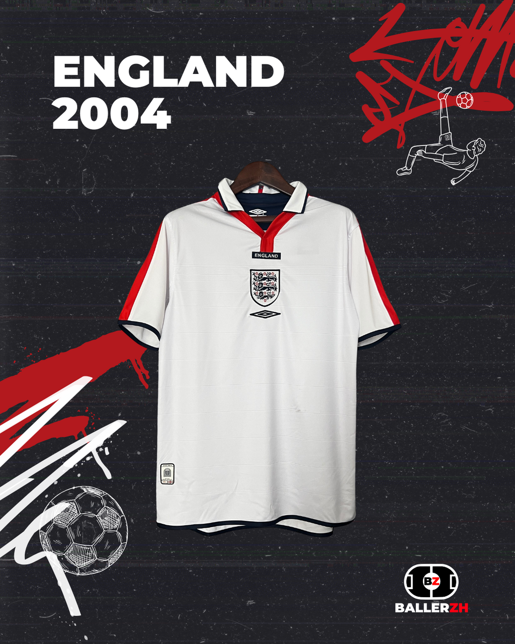 ENGLAND - Home 2004