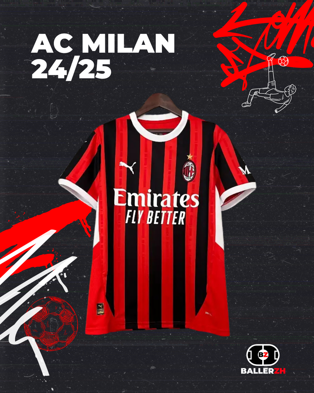 AC MILAN - Home 24/25