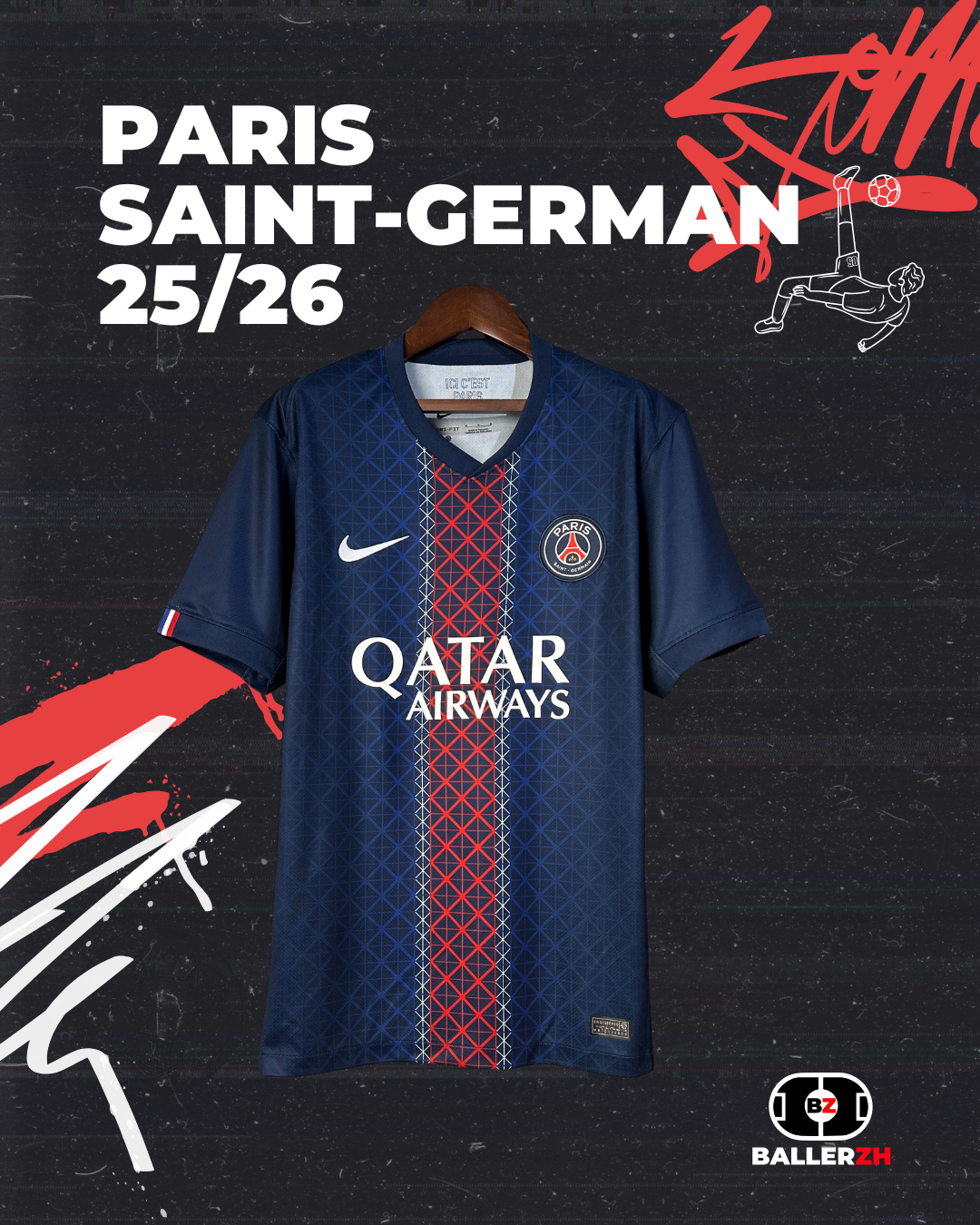 PARIS SAINT-GERMAN - Home 25/6