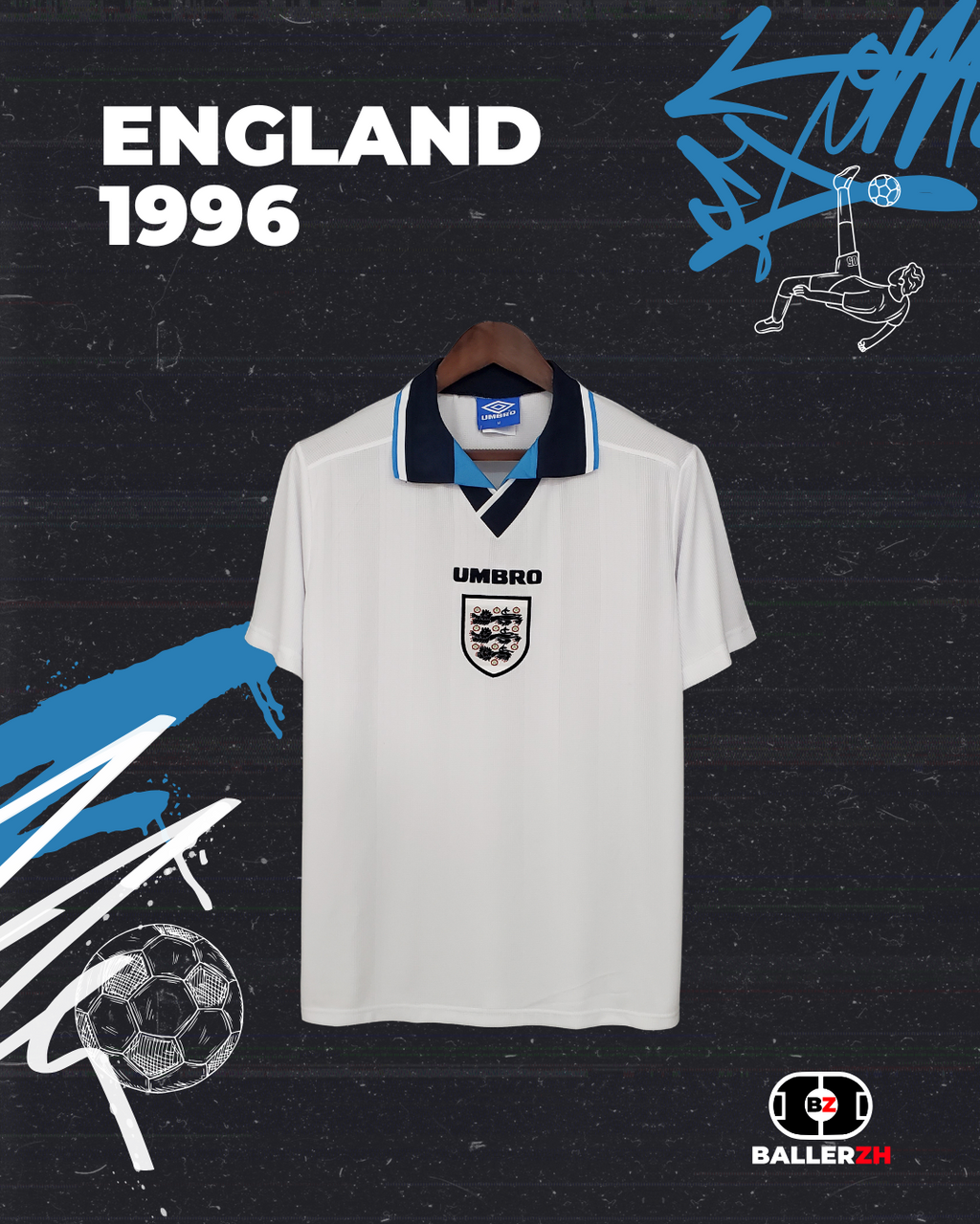 ENGLAND - Home 1996