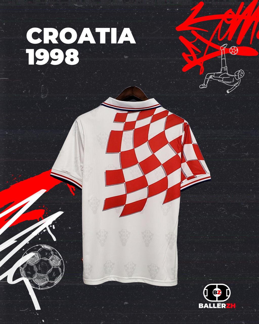 CROATIA - Away 1998