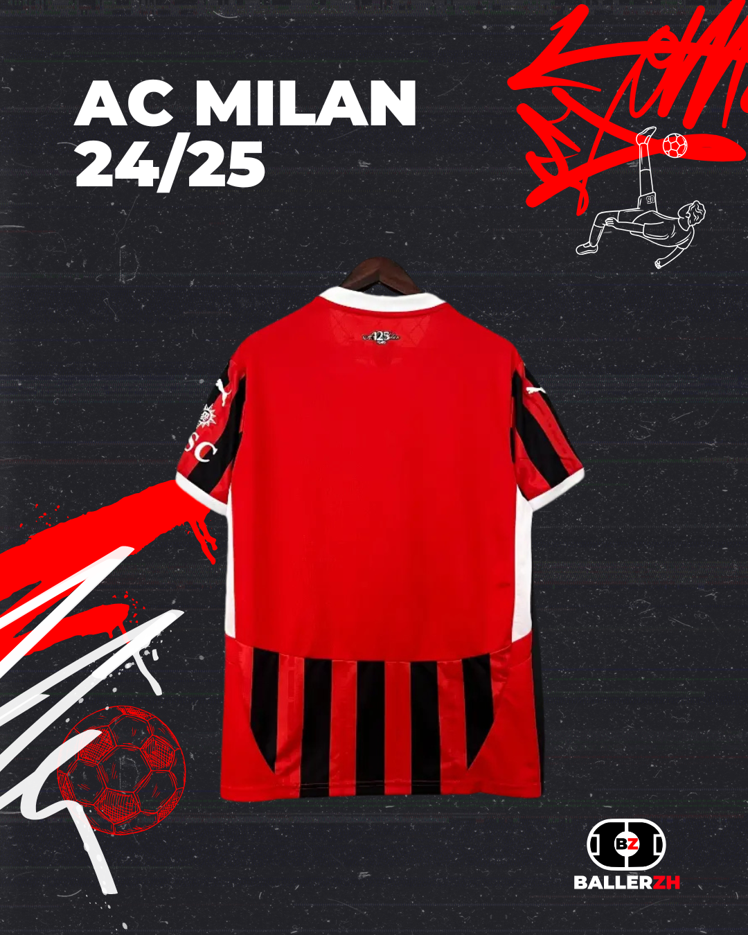 AC MILAN - Home 24/25