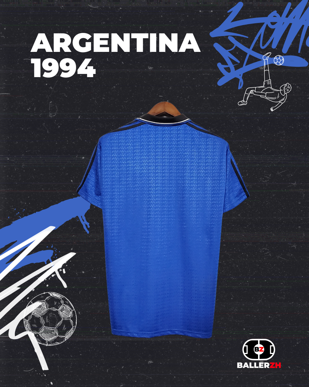 ARGENTINA - Away 1994