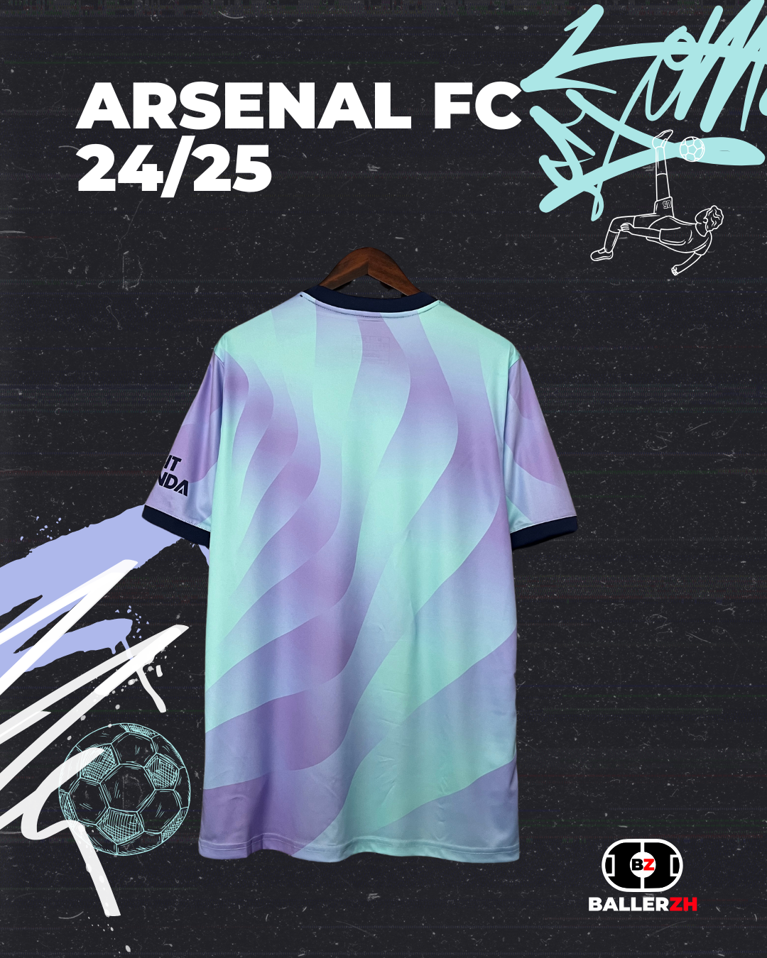 ARSENAL FC - Third Away 24/25