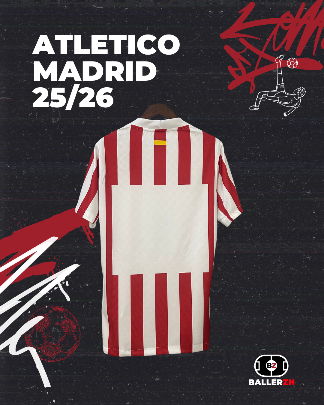ATLETICO MADRID - Home 25/26