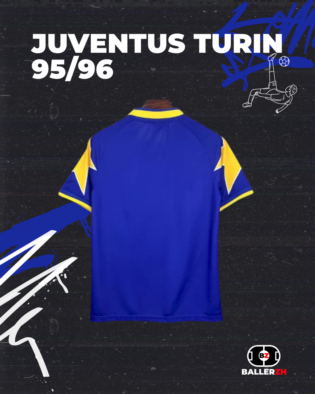 RETRO Juventus Turin - Away 95/96