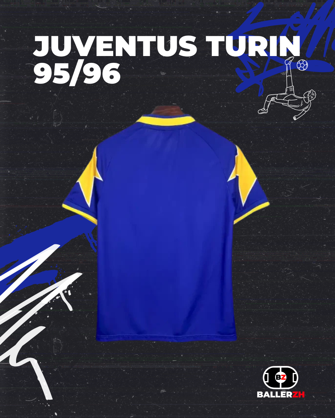 RETRO Juventus Turin - Away 95/96