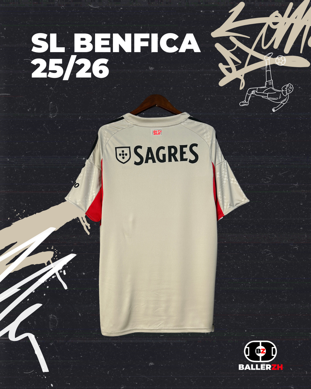 SL BENFICA - Second Away 25/26