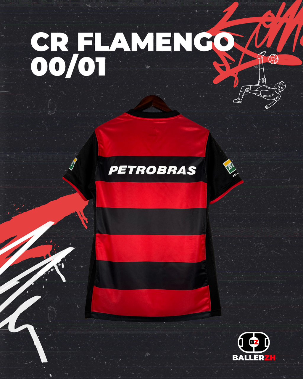 RETRO CR Flamengo - Home 00/01