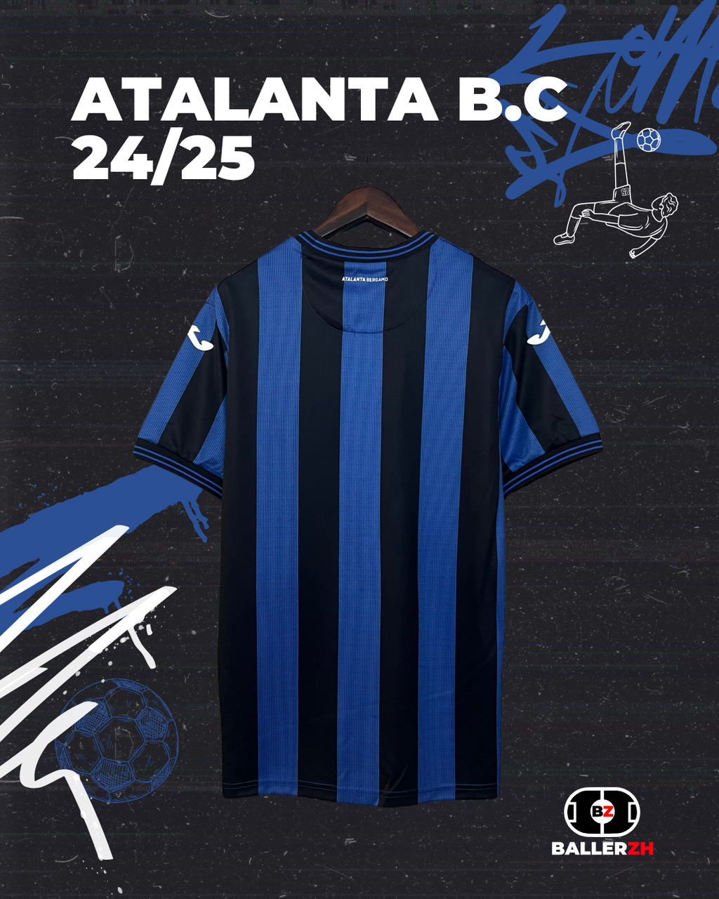 Atalanta B.C. - Home 24/25