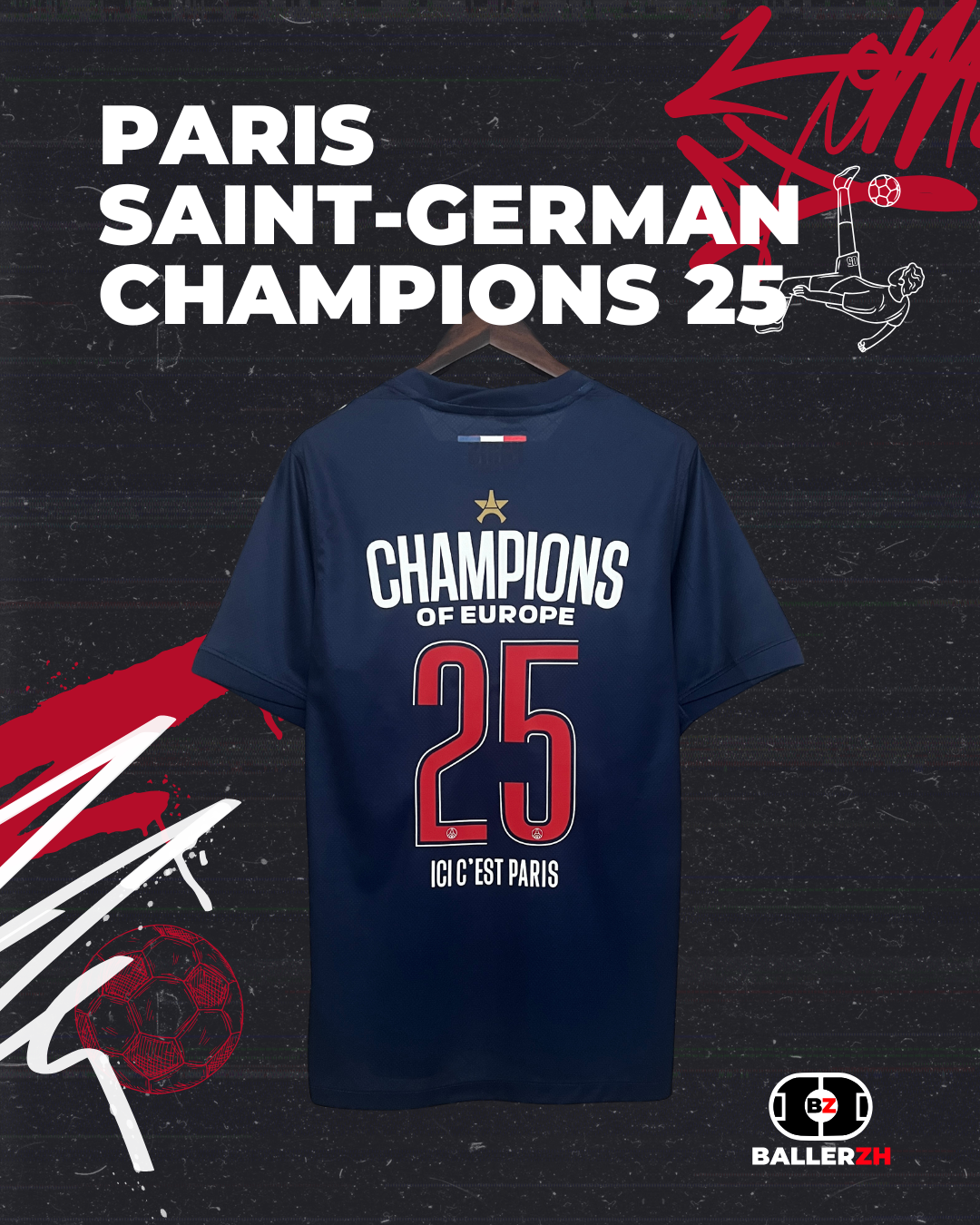 PARIS SAINT-GERMAN - Champions 25