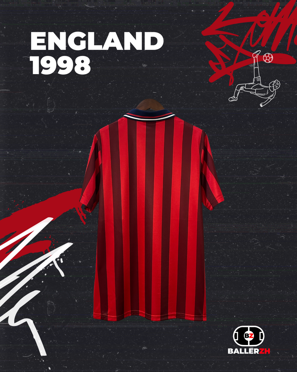 ENGLAND - Away 1998