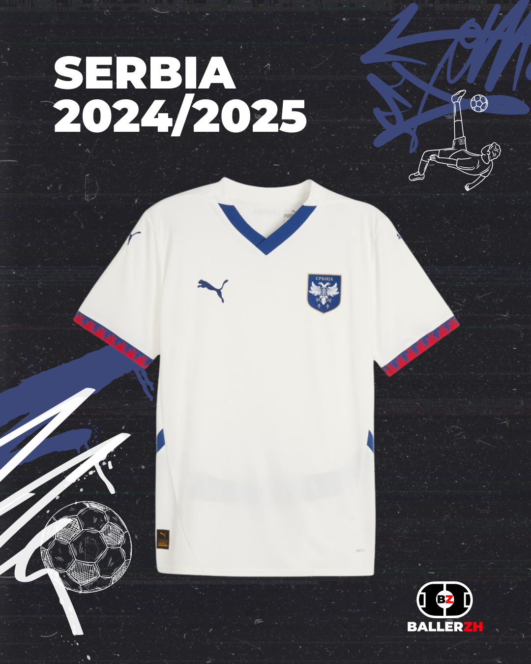 SERBIA - Away 24/25