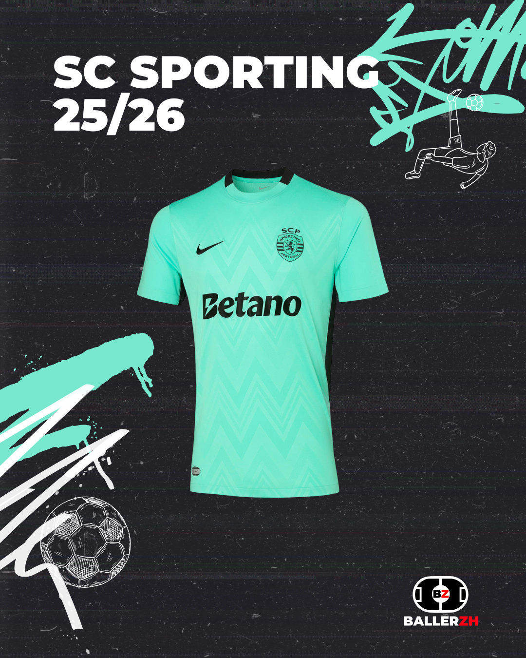 SPORTING CP - Third Away 25/26